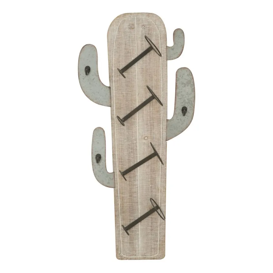 P/BOTTIGLIE NA ŚCIANĘ KAKTUS 46X12X96 cm